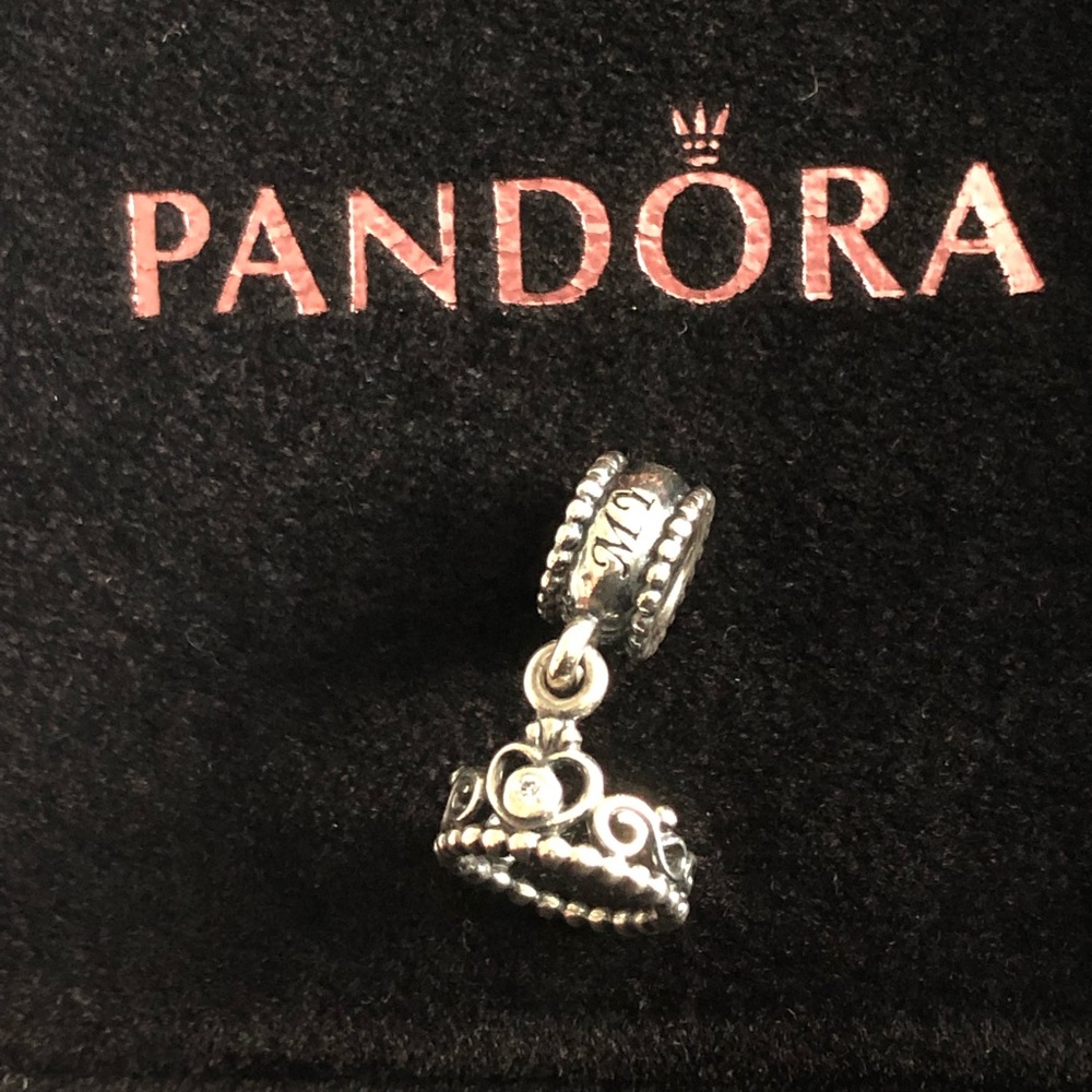 *Retired* Pandora “My Princess” tiara dangle